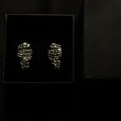 14k Gold Plated Nugget Earrings