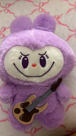 Labubu  Plush Toy With Guitar 