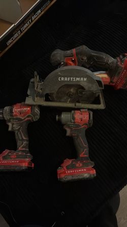 Craftsman 20v drills and saw