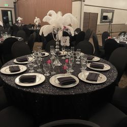 Ostrich, Feather Centerpieces , Centros De Mesa Plumas De Ganso