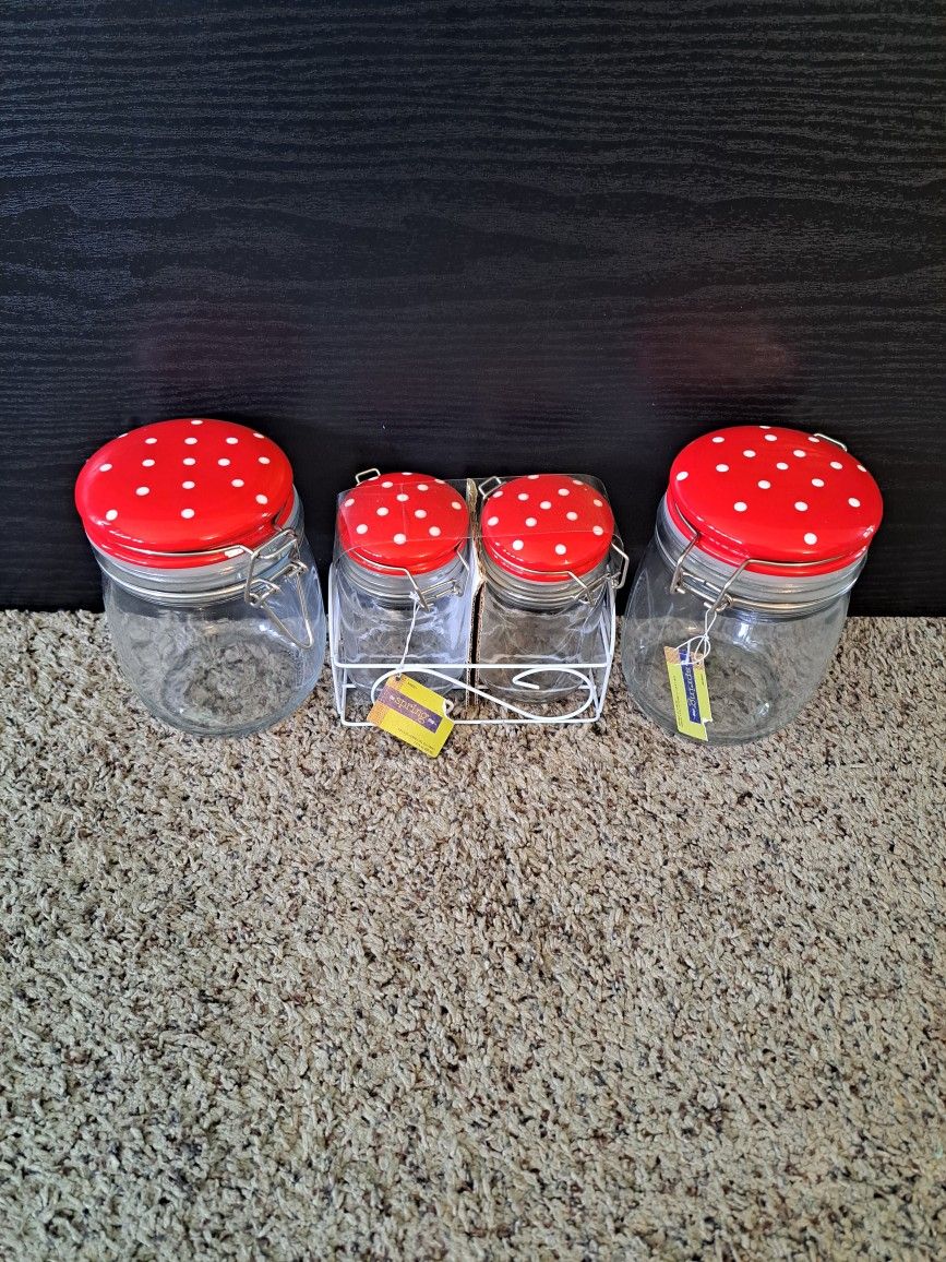 Polka Dot Jars