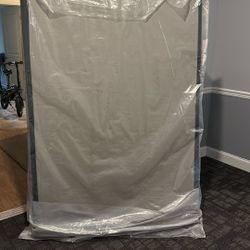 Box Spring Mattress In Plastic 