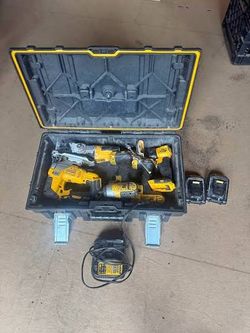 DeWalt Cordless Tool Set with ToughSystem Case