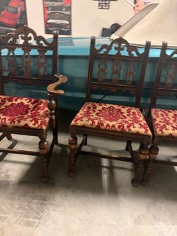 Berkey &gay chairs 6 them 220 cash