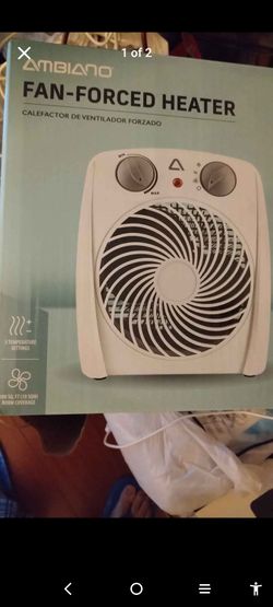 BRAND NEW SEALED PORTABLE FAN FORCED HEATER