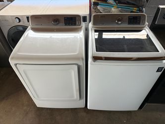 Samsung washer and electric dryer 5.0&7.4 cuft (separately washer $250 dryer $220)