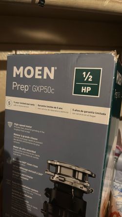 Moen Prep garbage disposal