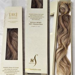 Elite Real Human Hair 21 Inch Clip-Ons