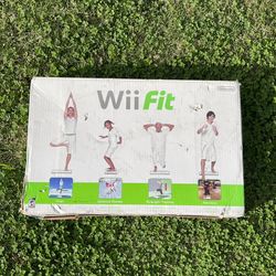 Wii Fit Balance Board + Game OPEN BOX BUT SEALED