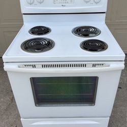 Whirlpool Electric Stove.