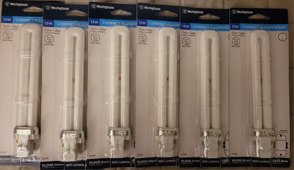 Westinghouse-13w Compact Fluorescent-Twin Tube