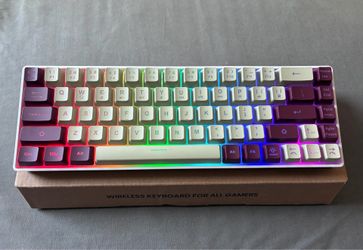 GEODMAER Wireless Gaming Keyboard 65%
