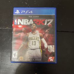 NBA 2K17 PS4 Game 