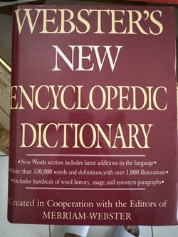 WEBSTER'S NEW ENCYCLOPEDIC DICTIONARY