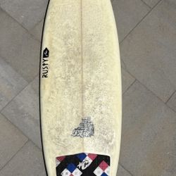 5’7 Rusty Dozer Surfboard 
