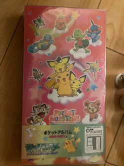 Pokemon Vintage Photo Album 4x6 Pocket Monsters  Advanced Generation Postcard