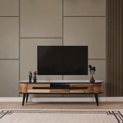 Modern Style TV Stand media Console TVs up to 70”