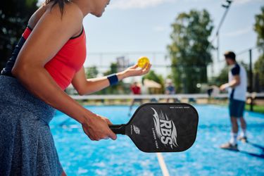 Carbon fiber pickleball paddle
