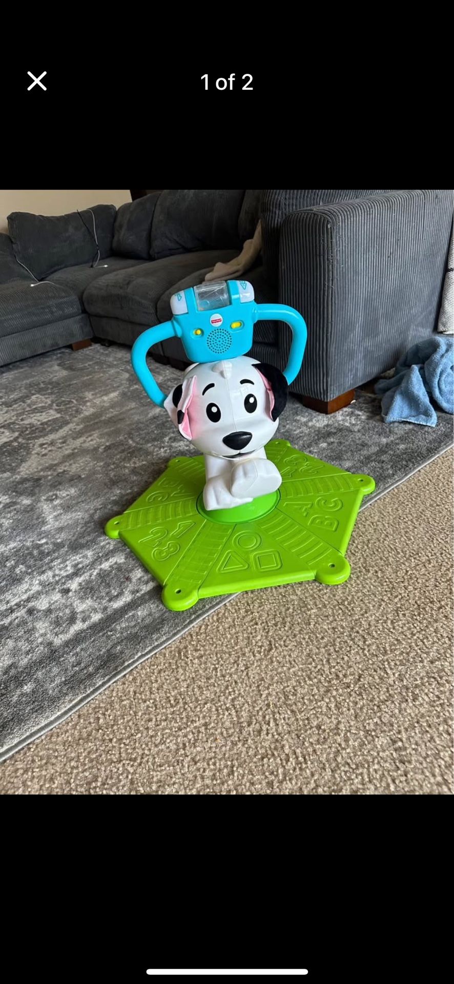 Fisher Price Jump And Spin Puppy