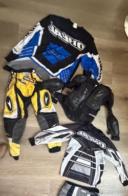 Motocross / Dirt Bike Riding Gear Lot
