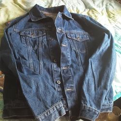 Men's Happy Face Jean Jacket