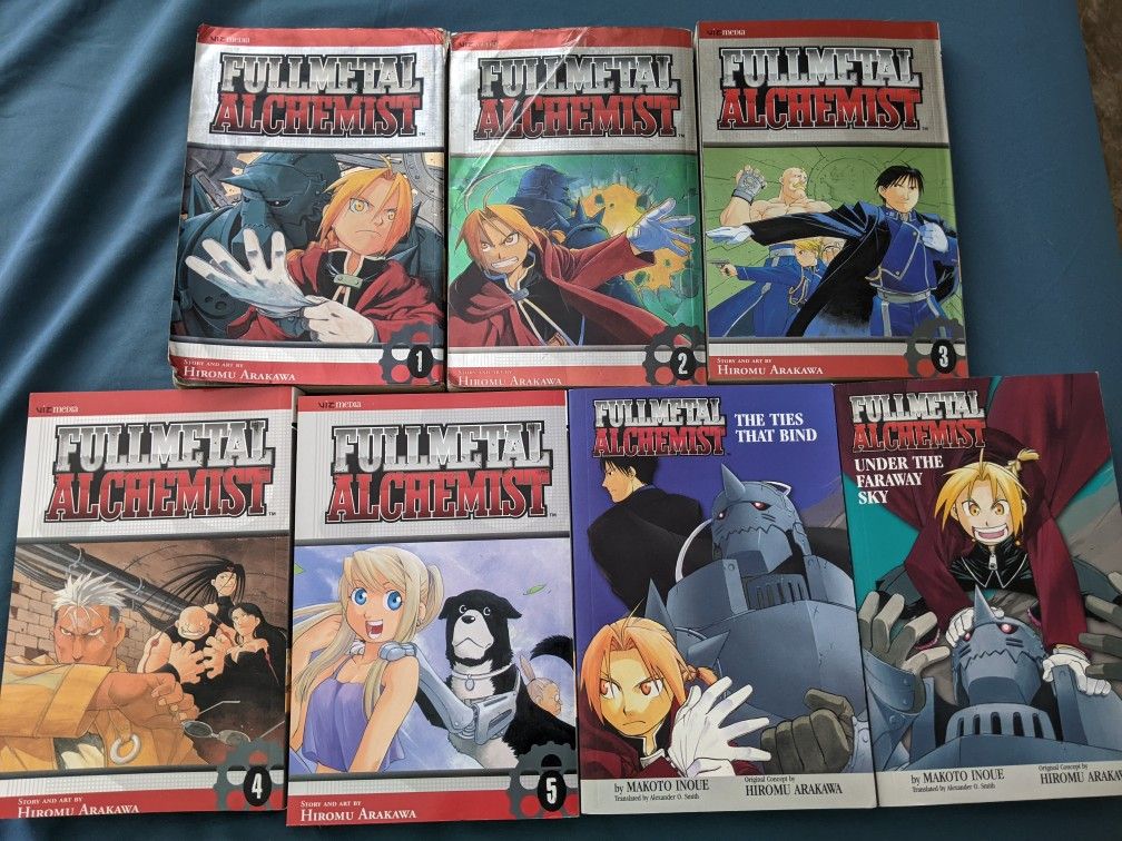 Fullmetal Alchemist Manga + Novels