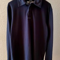 OAKLEY LONG SLEEVE MENS SHIRT-SIZE M-BLACK-BUTTON COLLAR