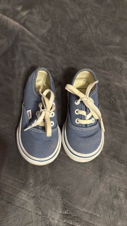 Baby Blue vans size 5