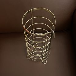 Gold Toilet Paper Holder 