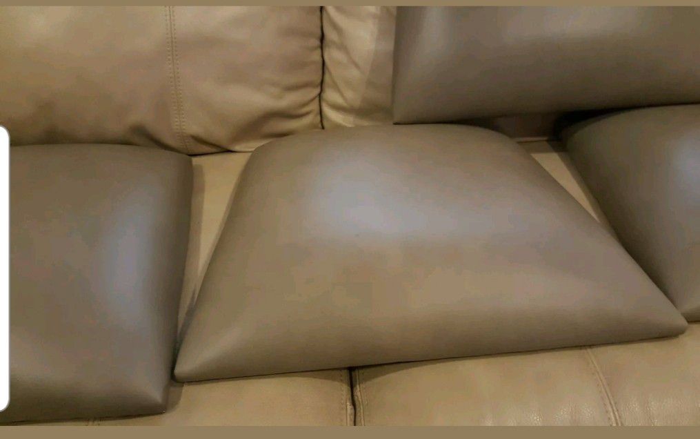 Five (5) New! Bernhardt Furniture Leather Chair Replacement Cushions