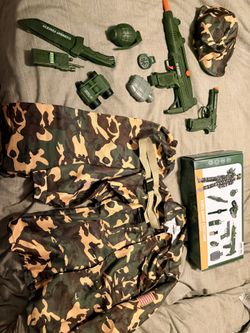 Boys Army Costume