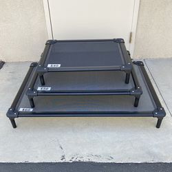 (New) Heavy-Duty Raised Dog Bed Cot (Medium $40, Large $50, X-Large $60) Elevated Pet Bed Indoor Outdoor