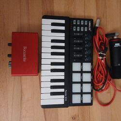 Panda MINI Beat Pad / Focusrite Interface / Scarlett Studio Microphone 🎙 