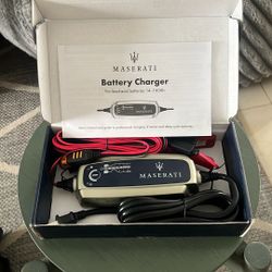 Maserati Battery Charger-New, Never Used $120