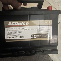 New Battery Ac Delco 47G