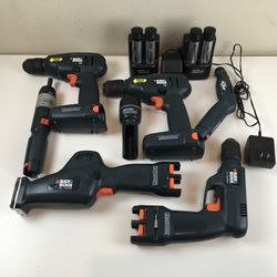 Black and Decker versapak interchangeable battery system for Sale in Los  Angeles, CA - OfferUp