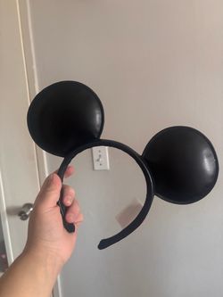 Black leather Disney ears