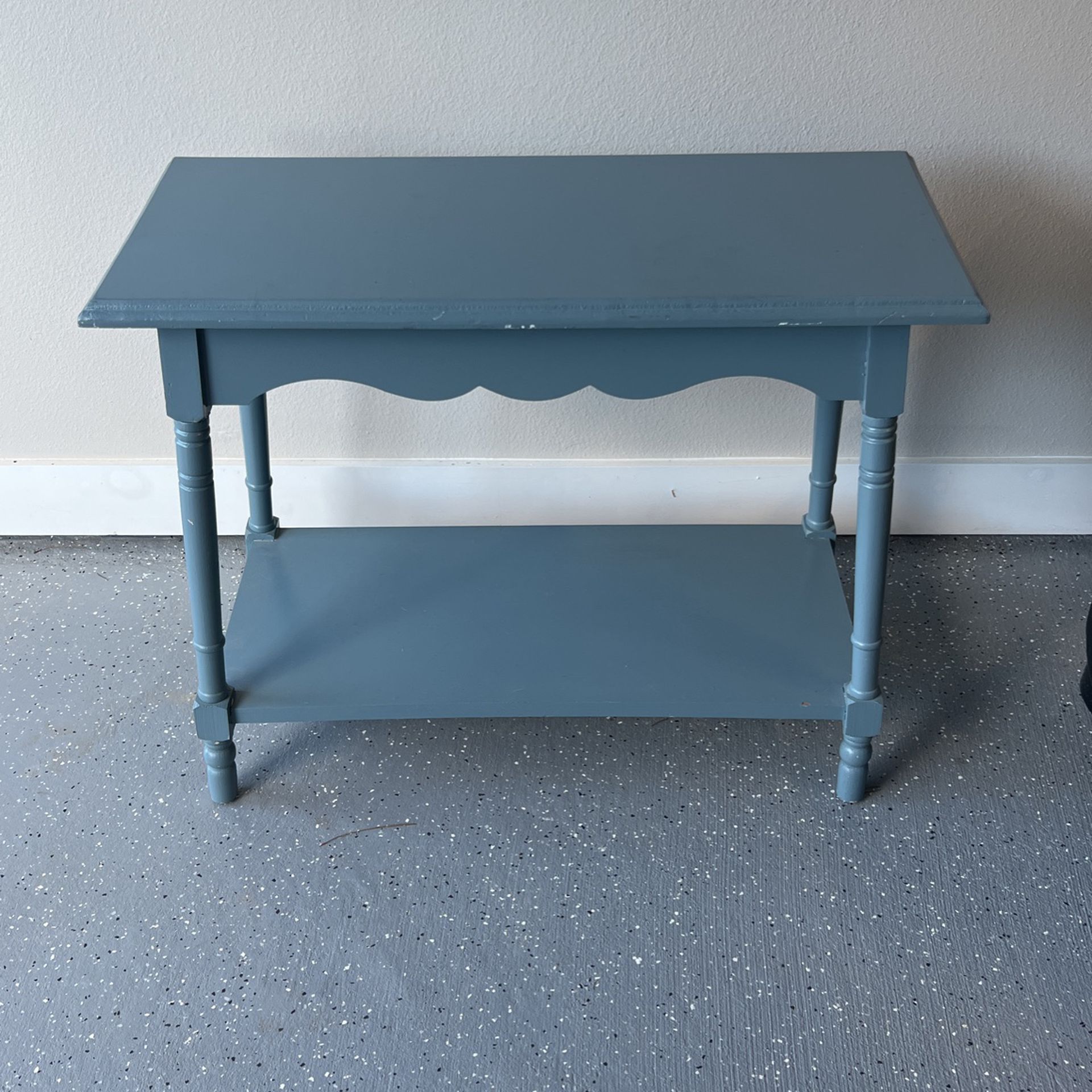 Blue Entry Table