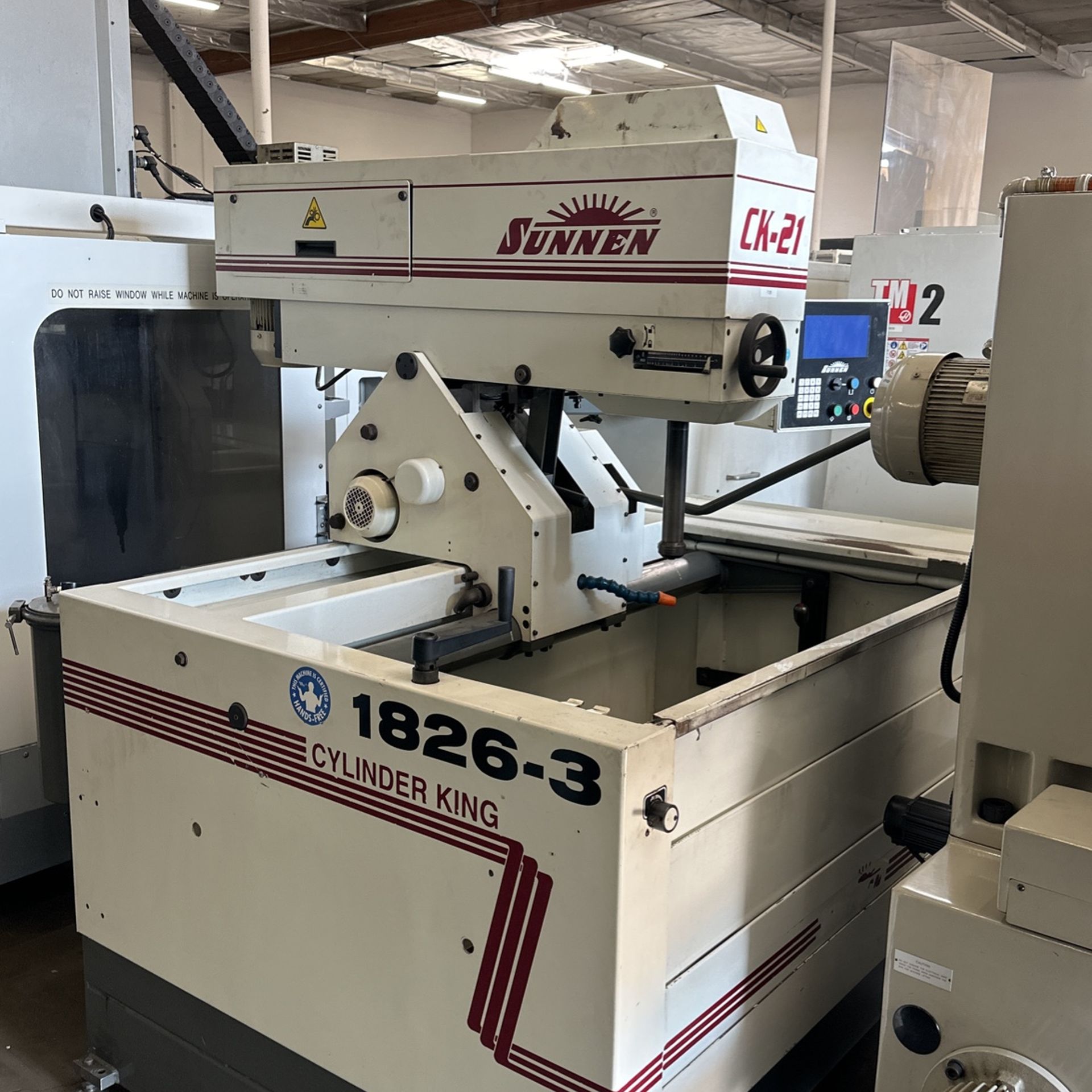 Sunnen Cylinder King Ck-21 Honing Machine