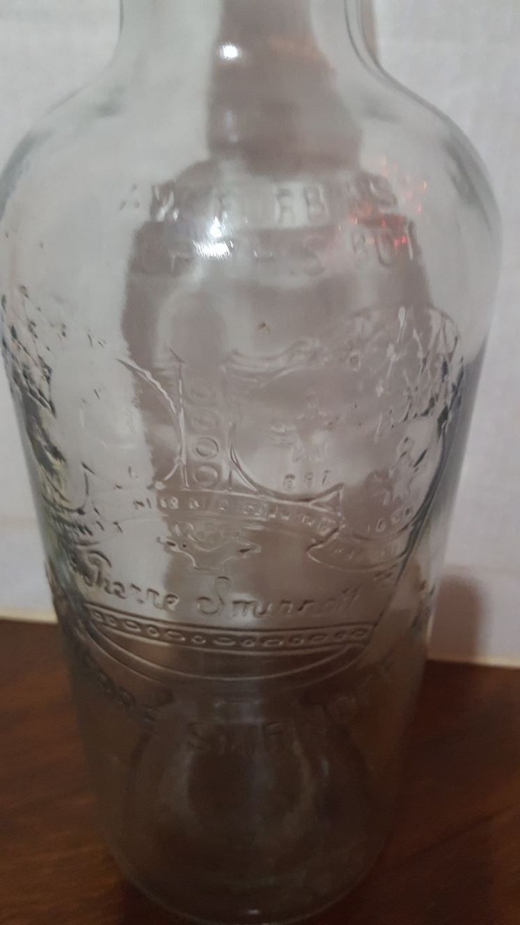 ANTIQUE Smirnoff Bottle