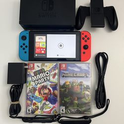Nintendo switch Mario Minecraft