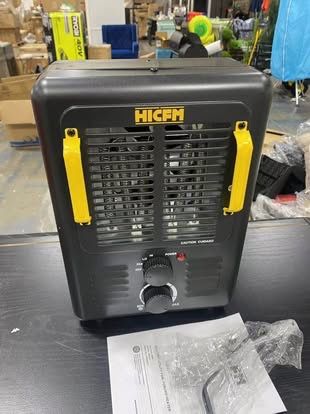 New Electric Space Heater (Milk House Heater) 1500-Watt Portable Heater