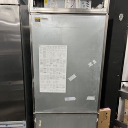 Built In Sub Zero Panel Ready 36” Bottom Freezer Refrigerator 