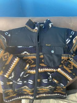 WRANGLER Kids size Med. ~7-8 Fleece zippered jacket; BRAND NEW!