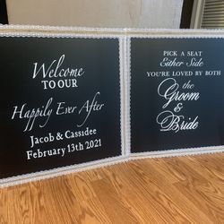 Wedding Signs