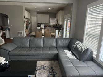 Leather Sectional