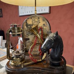 Vintage Western Lamp