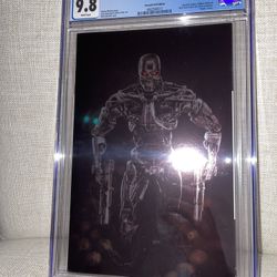 TERMINATOR #1 2024 RAFAEL GRASSETTI FOIL VARIANT COVER LIMITED TO 400 CGC 9.8