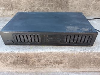 Vintage ONKYO EQ-18 Stereo Graphic Equalizer - Tested - Made In Japan