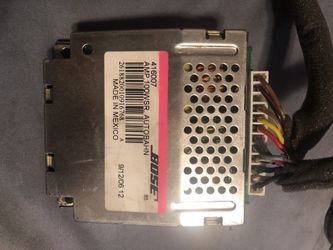 Bose subwoofer car amplifier for Porsche Cayenne, Infiniti, Nissan Audi and more